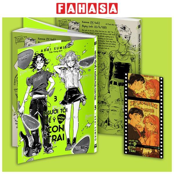 Sách - Người Tôi Để Ý Không Phải Con Trai - Tập 3 - Bản Đặc Biệt - Tặng Kèm Filmstrip