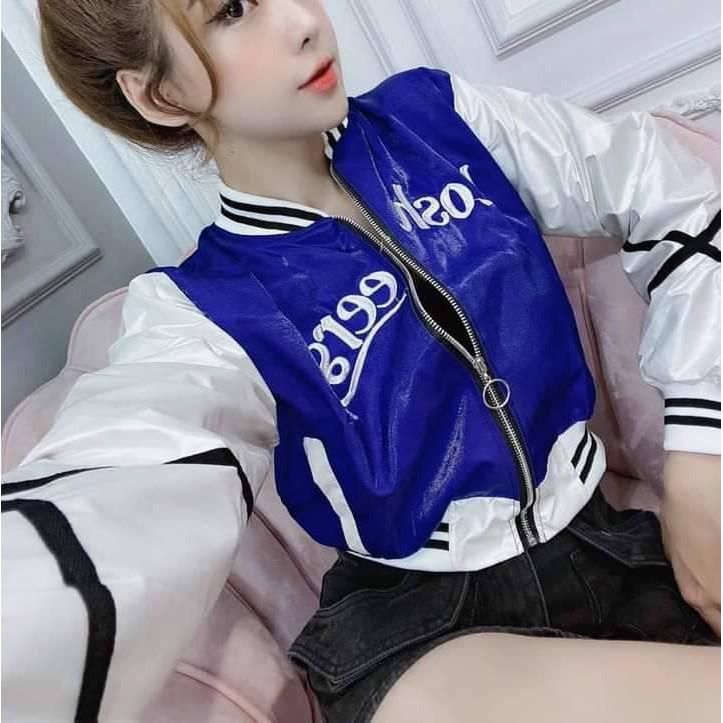 ÁO KHOÁC LỬNG NỮ PHI XÀ CỪ PHỐI DA BÓNG CỰC ĐẸP HÀNG ĐỘC VNXK CAO CẤP