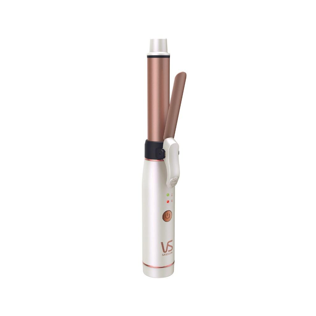 Máy uốn tóc không dây VS Sassoon Mini phủ Ceramic màu trắng