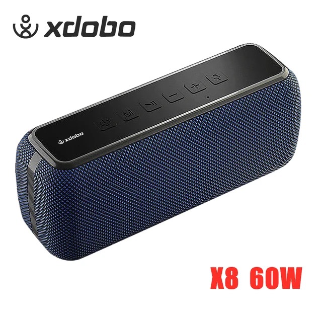 Loa Bluetooth 5.0 Xdobo X8 II Công Suất 60W, Loa Di Động Ngoiaf Trời Chống Nước IPX5, Hỗ trợ 3 chế độ phát Bluetooth/Thẻ TF/AUX - Hàng chính hãng