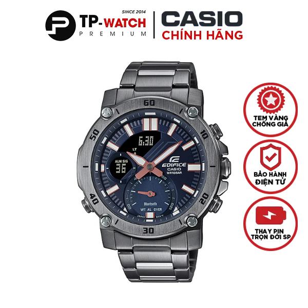 ĐỒNG HỒ NAM CASIO EDIFICE ECB-20DC-1ADF DÂY THÉP