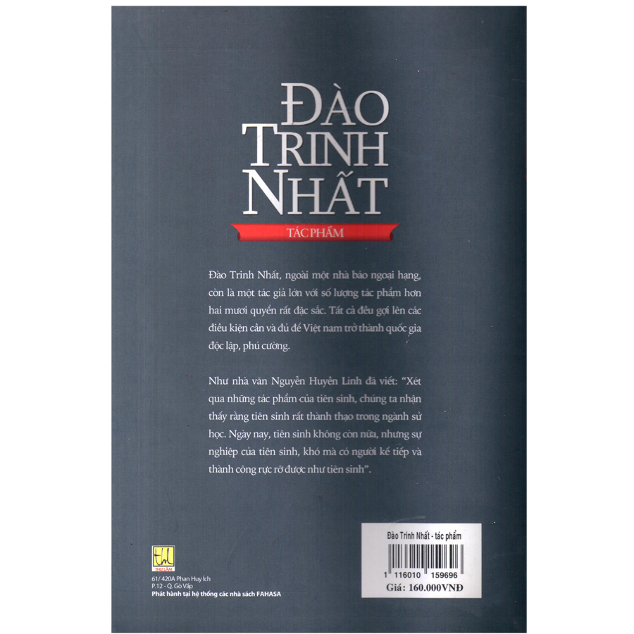 Đào Trinh Nhất - Tác phẩm *