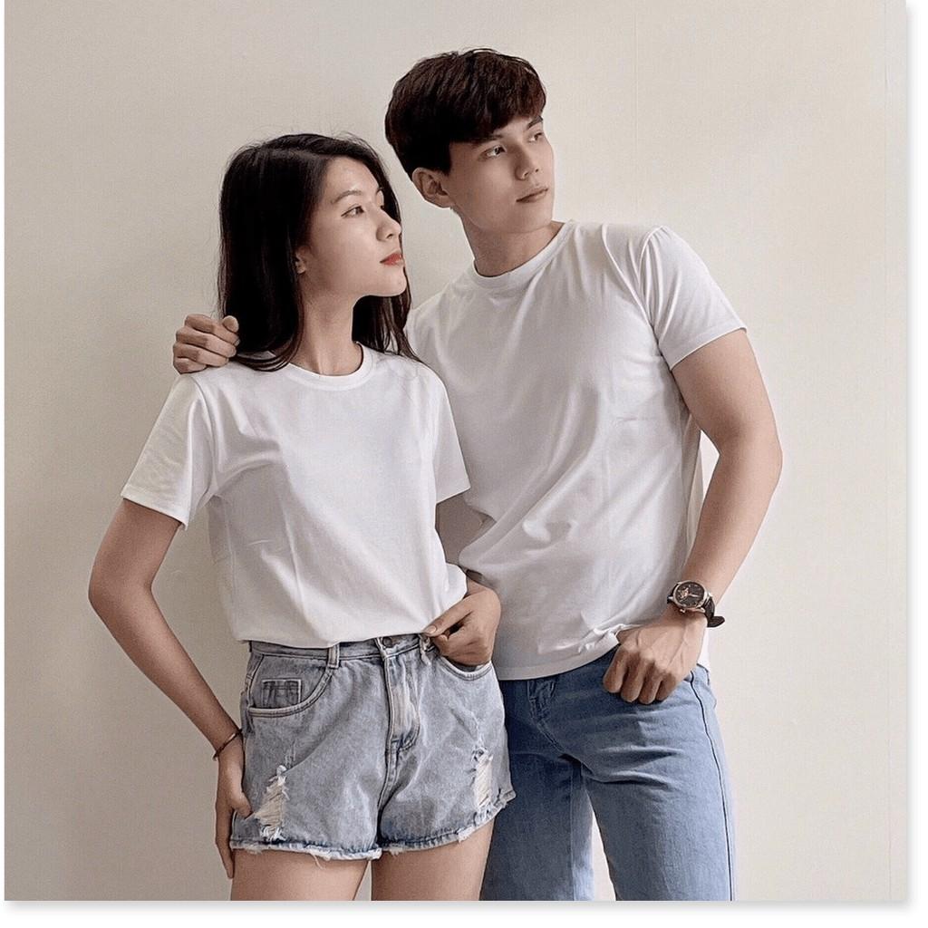 Áo thun cổ tron hottrend NAM NỮ NGẮN TAY CỰC ĐẸP CHO CÁC BẠN TRẺ KME FASHION
