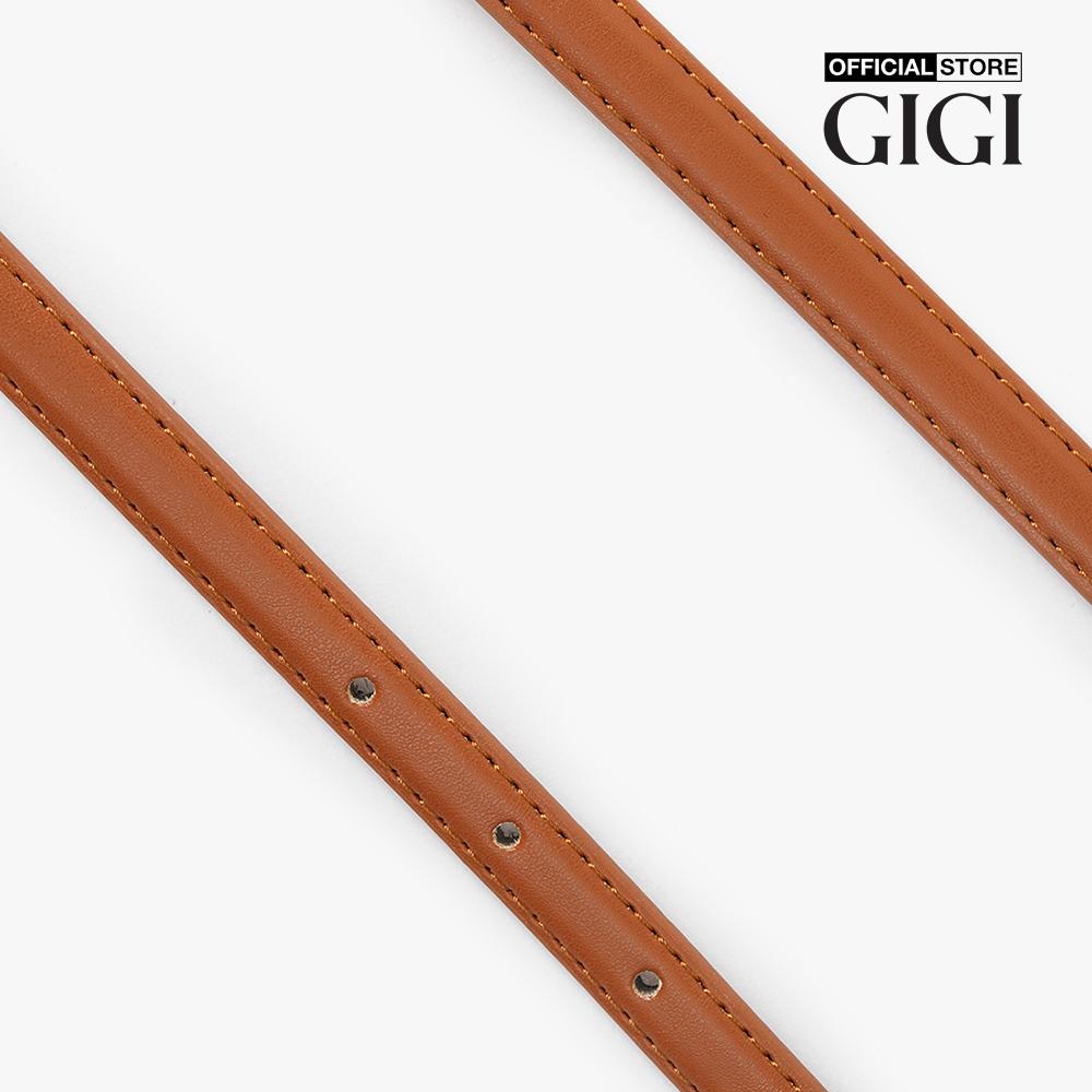 GIGI - Thắt lưng nữ bản nhỏ khóa xỏ kim loại sang trọng G5301B222811