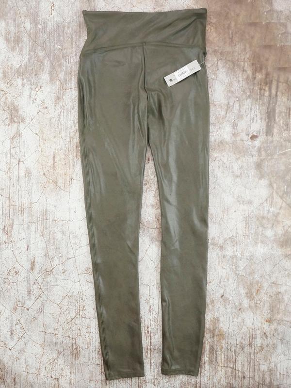 Quần Legging Nữ SPANX Faux Leather Leggings - SIZE S