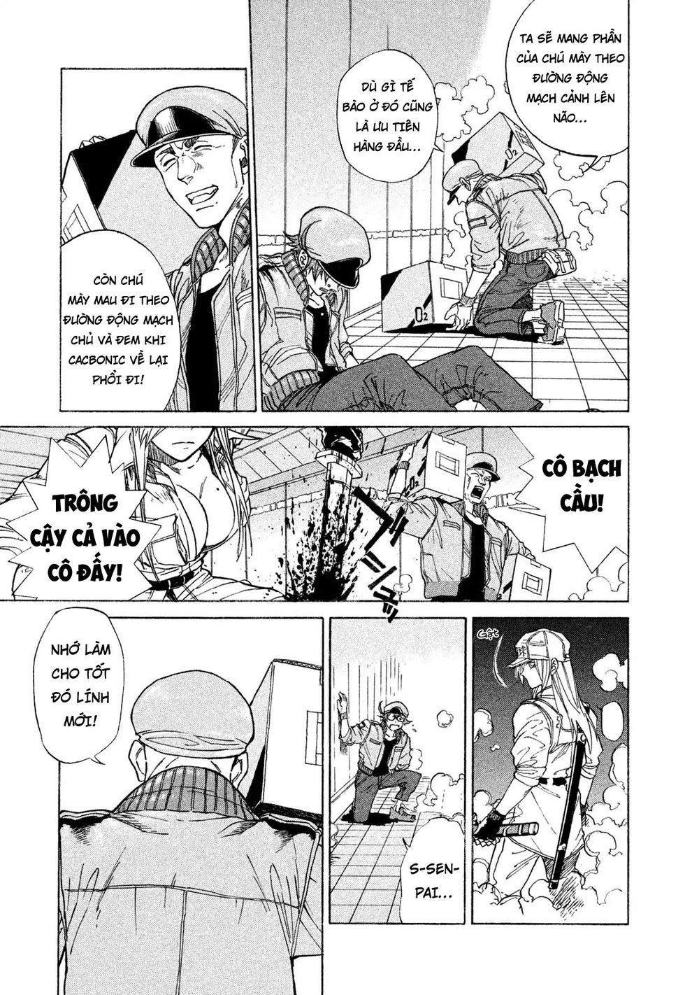 biệt đội tế bào black - hataraku saibou black chapter 1.1 29