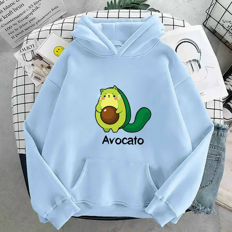 Áo hoodie nỉ ngoại avocato mềm form 70kg siêu đẹp, Áo Hoodie In AVOCATO Siêu Cute, Chất Vải Nỉ Ngoại Phối Túi Mềm Mịn WEDO nhiều màu sắc đa dạng, ÁO HOODIE DAN 142 - HAFT AVOCATO, áo khoác hoodie hình trái cây bơ