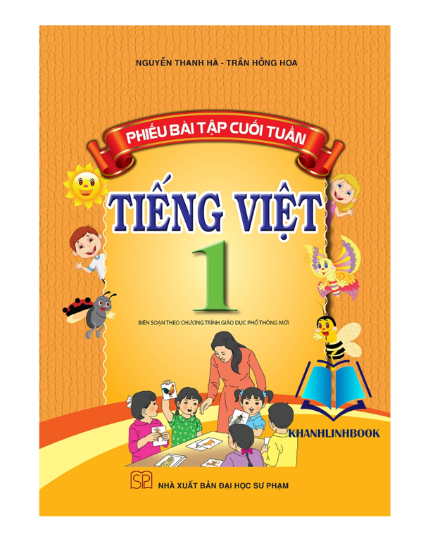 Sách Phiếu bài tập cuối tuần Tiếng Việt 1 - dùng chung