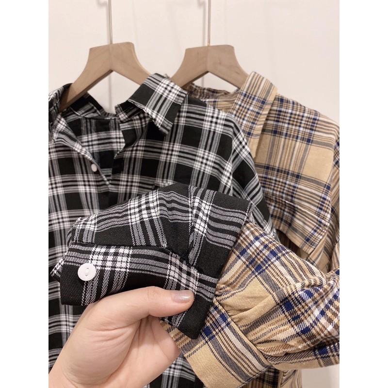 M232 ÁO KẺ NÂU THỤNG