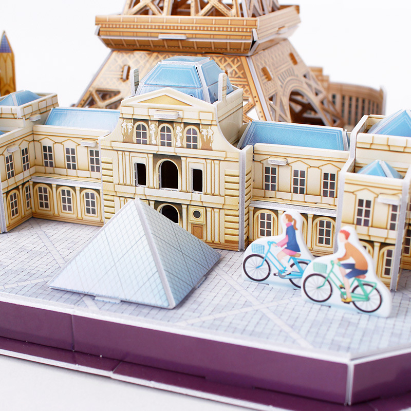 Bộ đồ chơi mô hình lắp ráp  - Mẫu Thành Phố Paris, Pháp