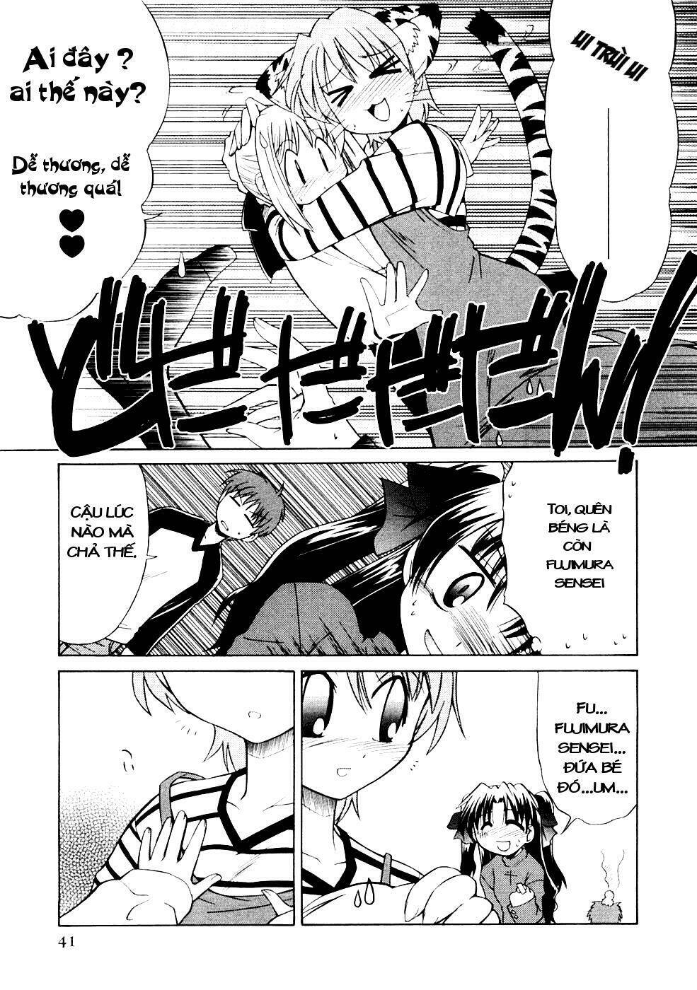 chén thánh: đêm định mệnh - doujinshi lovely days chapter 1 5