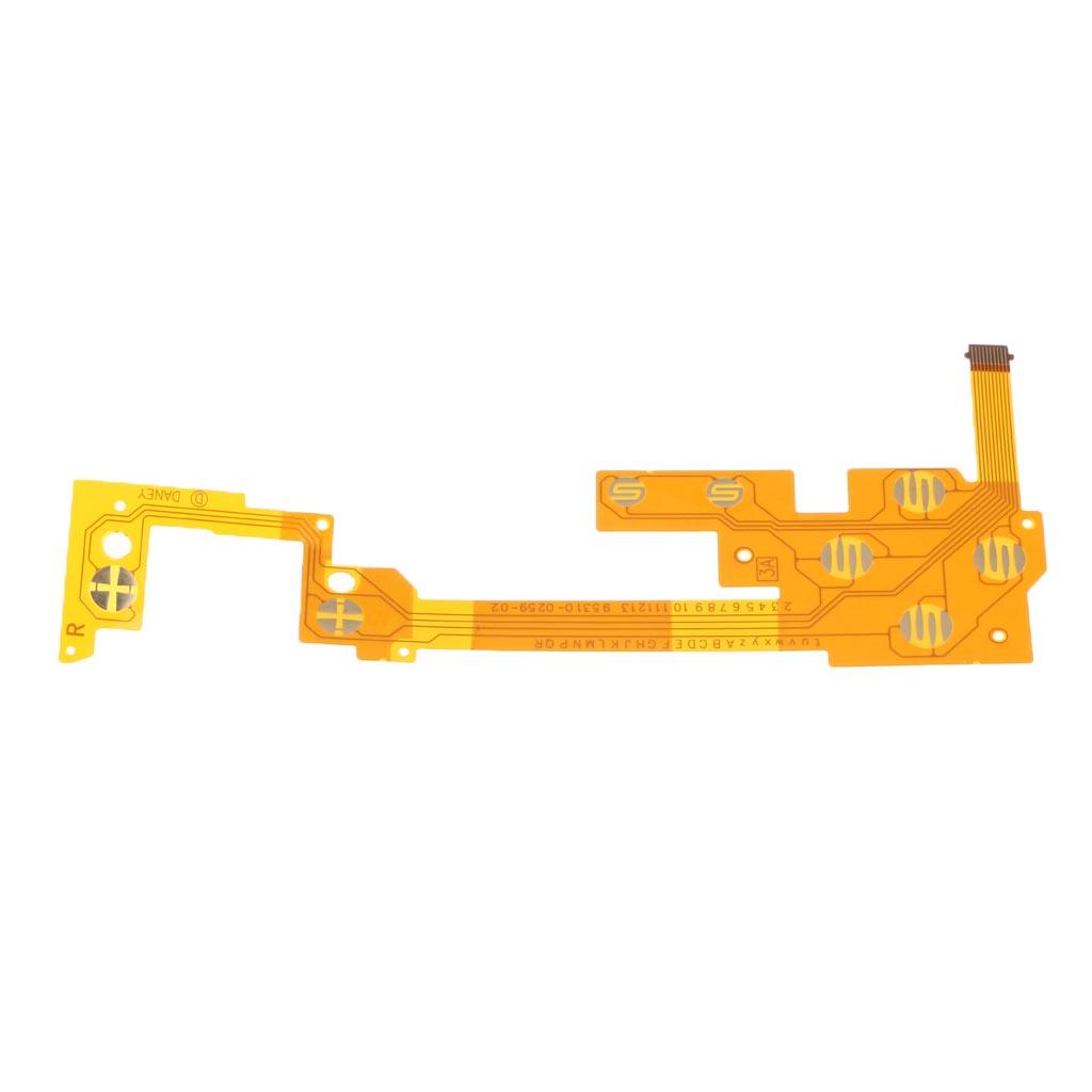 Right Button Conductive Film Ribbon Flex Cable for WiiU Pad Gamepad