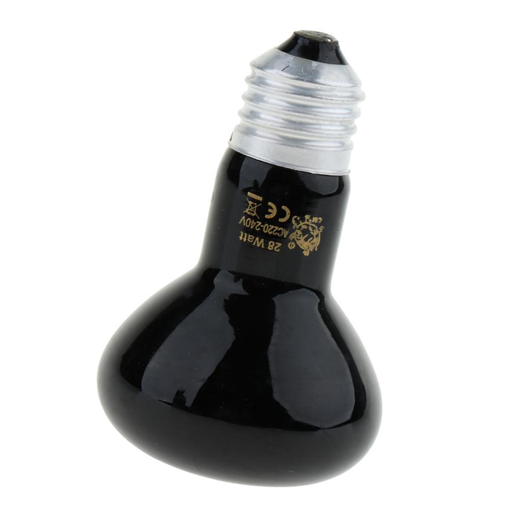 E27 Pet Reptile Breeding Infrared Ceramic Heater Light Lamp Bulb