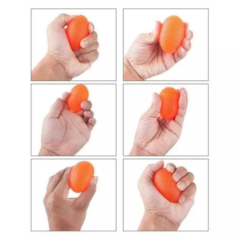 Silicone Egg Fitness Hand Mở rộng tay kẹp Nampper Tăng cường cẳng tay tay Người tập thể dục Trainer Trainer Cứu trợ Bóng quà tặng Color: 08
