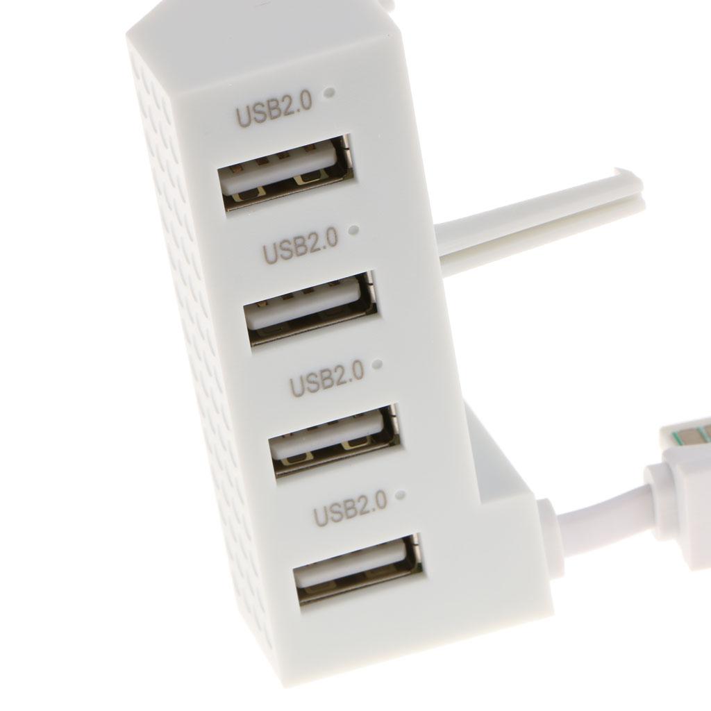 Sunnimix 4 Cổng USB 2.0 Đa Thiết Bị Tiếp Hợp Bộ Chia Siêu Tốc Độ Dành Cho Tay Cầm Xbox One S