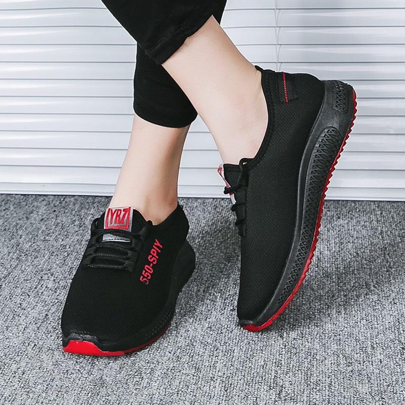 Giày thể thao nữ , giày sneaker nữ thoáng khí A550 đi bộ