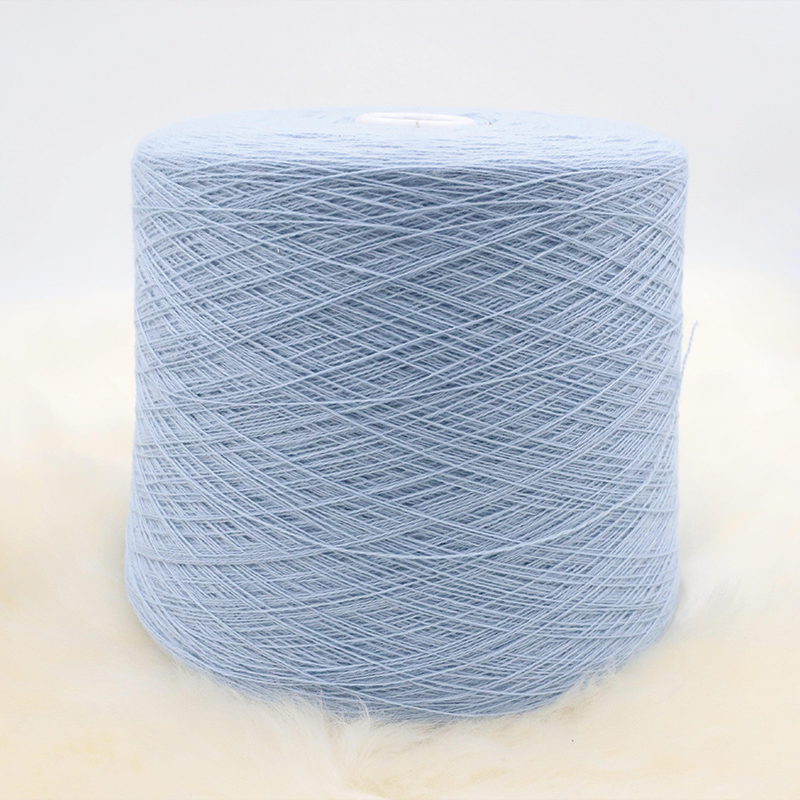 Hongyefangzhikeji Cashmere 100% 26 Sợi hóa chất ShaXian Sợi dây màu xám