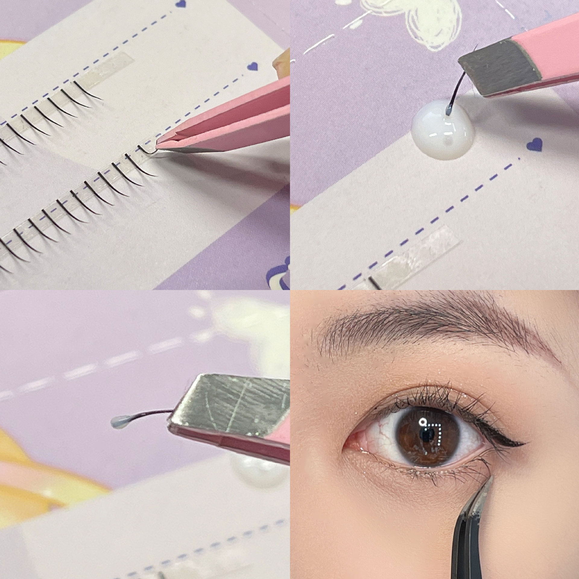Mi giả tách sợi tự nhiên BQI Natural Thick