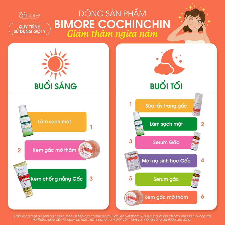 Kem gấc Bimore dưỡng da mờ thâm sáng hồng da_30ml