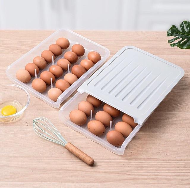 Khay Để Trứng Thông Minh Tiện Lợi 18 Ô Mẫu Mới 2020