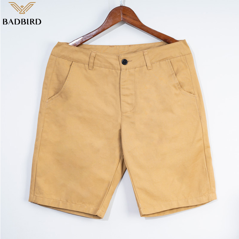 Quần đùi, quần ngố nam BADBIRD, chất liệu kaki cao cấp, kiểu dáng basic đến từ thương hiêu Việt