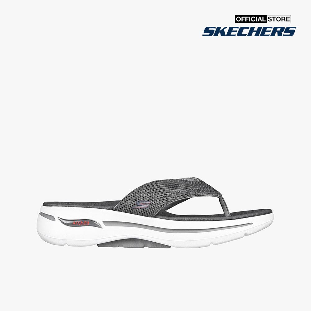 SKECHERS - Dép nam quai kẹp GO WALK Arch Fit 229057