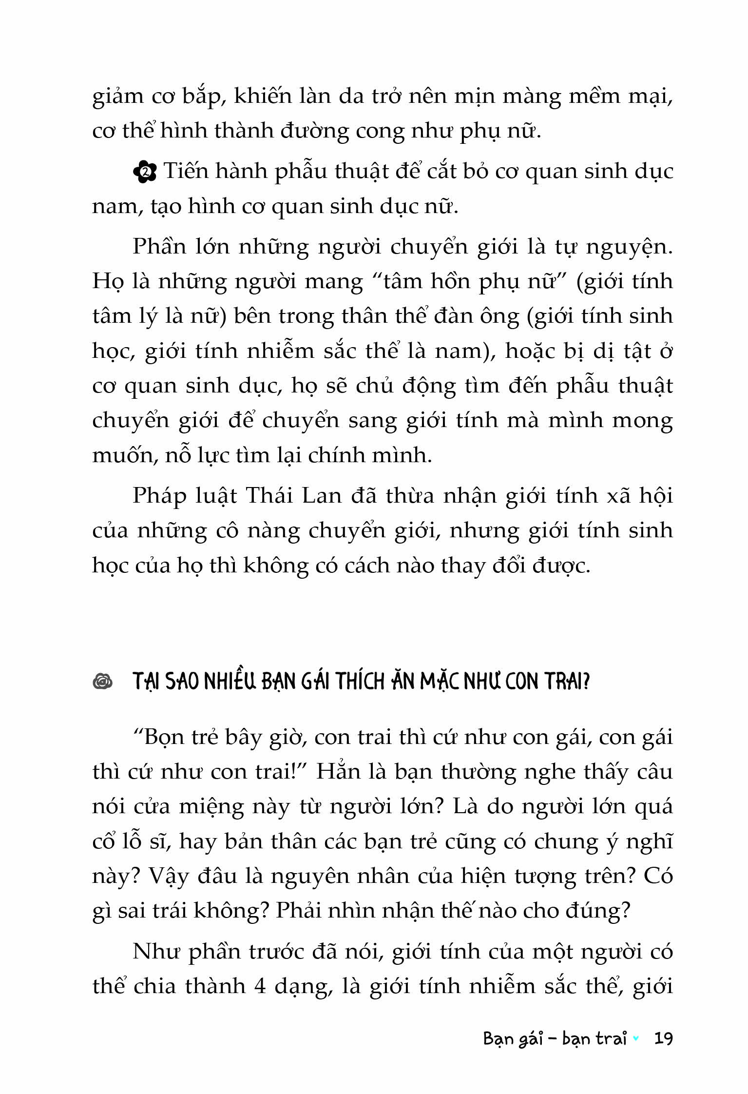 Tủ Sách Giáo Dục Giới Tính - Bạn Gái - Bạn Trai