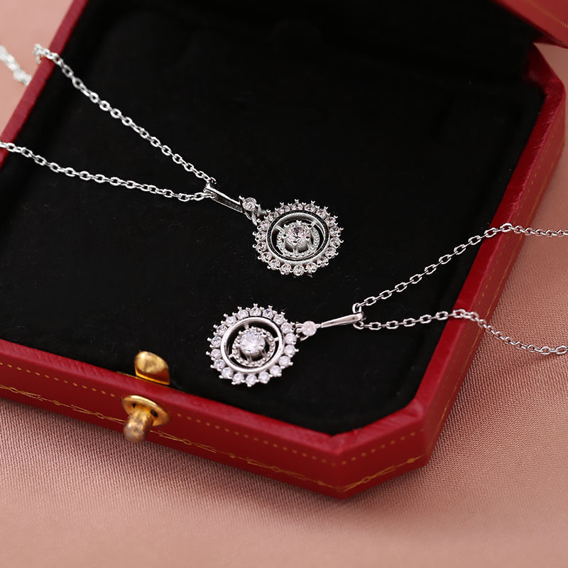 Dây Chuyền Định Mệnh Destiny, Dây Chuyền Bạc Nữ Đính Đá Sang Trọng - DB2656 - Bảo Ngọc Jewelry