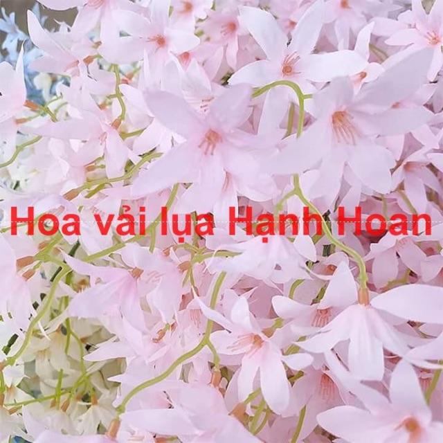 Cành hoa Lan sao cao cấp 3 nhánh dài 1m- Hoa vải