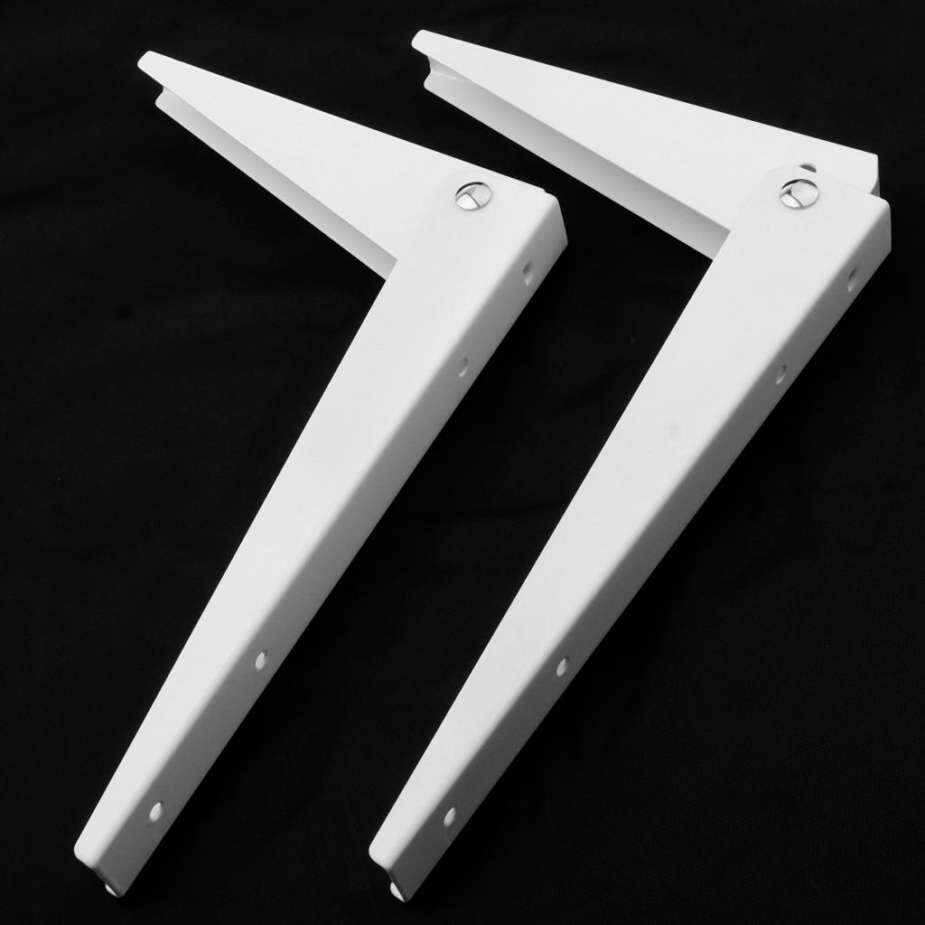 10pcs Corner Brace L Bracket Corner Bracket , Right Angle Brace Brackets Fastener, Stainless Steel, 8/10/12/14inch
