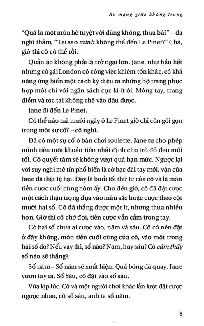 Sách - Death In The Clouds - Án Mạng Giữa Không Trung