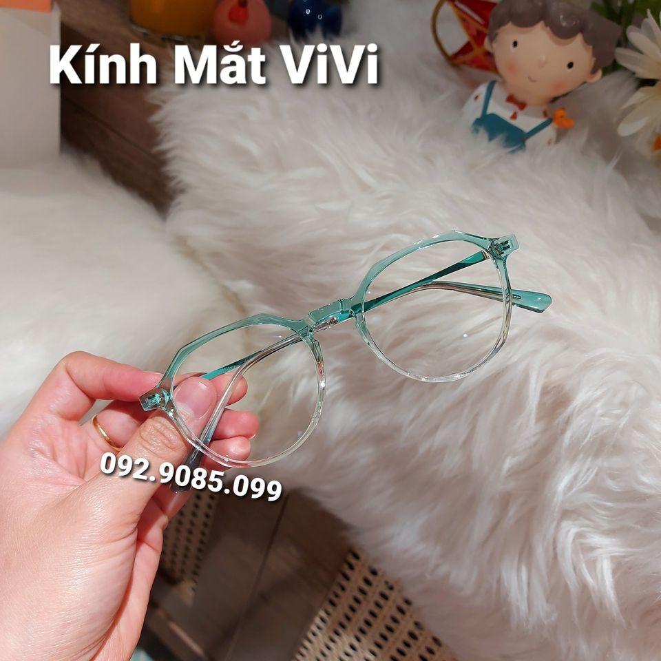 Gọng kính cận hàn quốc màu lạ sang chảnh- Kính Mắt ViVi +Nhận cắt cận viễn loạn