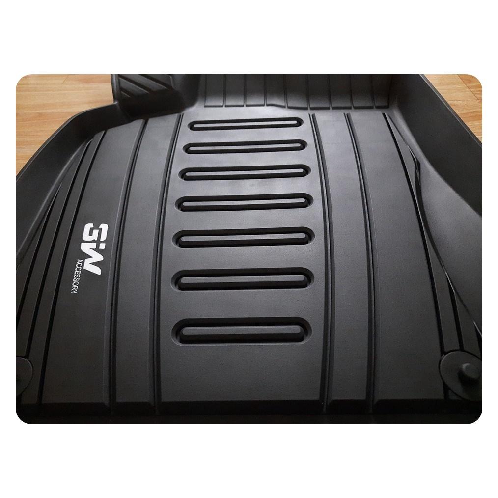 Thảm lót sàn xe ô tô Audi Q5 2009 - 2018 Nhãn hiệu Macsim 3W chất liệu nhựa TPE đúc khuôn cao cấp - màu đen