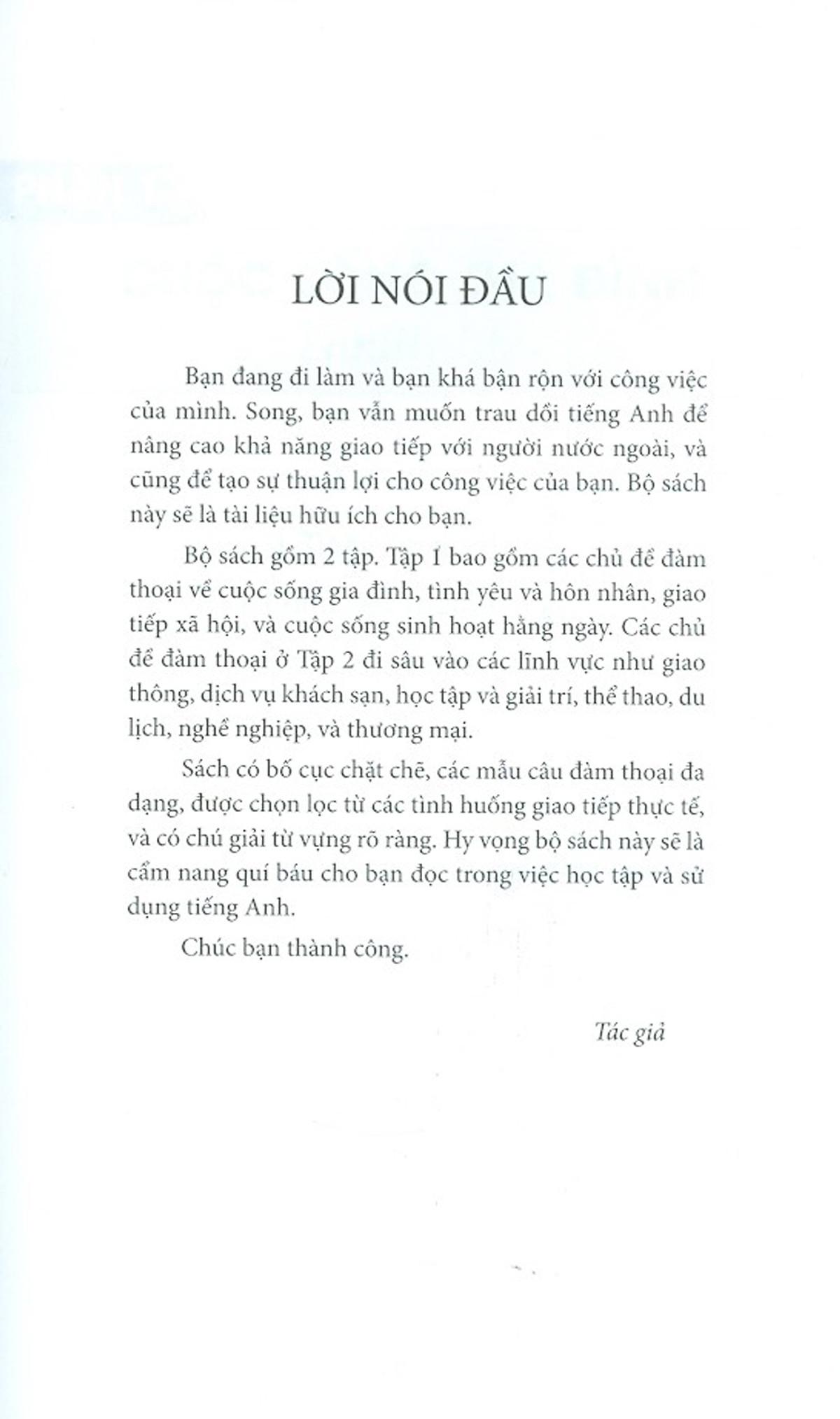 Tiếng Anh Dành Cho Người Bận Rộn - English For Busy People - Tập 1