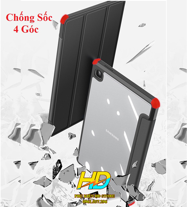 Bao Da Thông Minh Cho Xiaomi Pad 6, Pad 6 Pro và Xiaomi Pad 5, Pad 5 Pro chính hãng Dux ducis TOBY Chống sốc,có ngăn bút - Hàng Nhập Khẩu