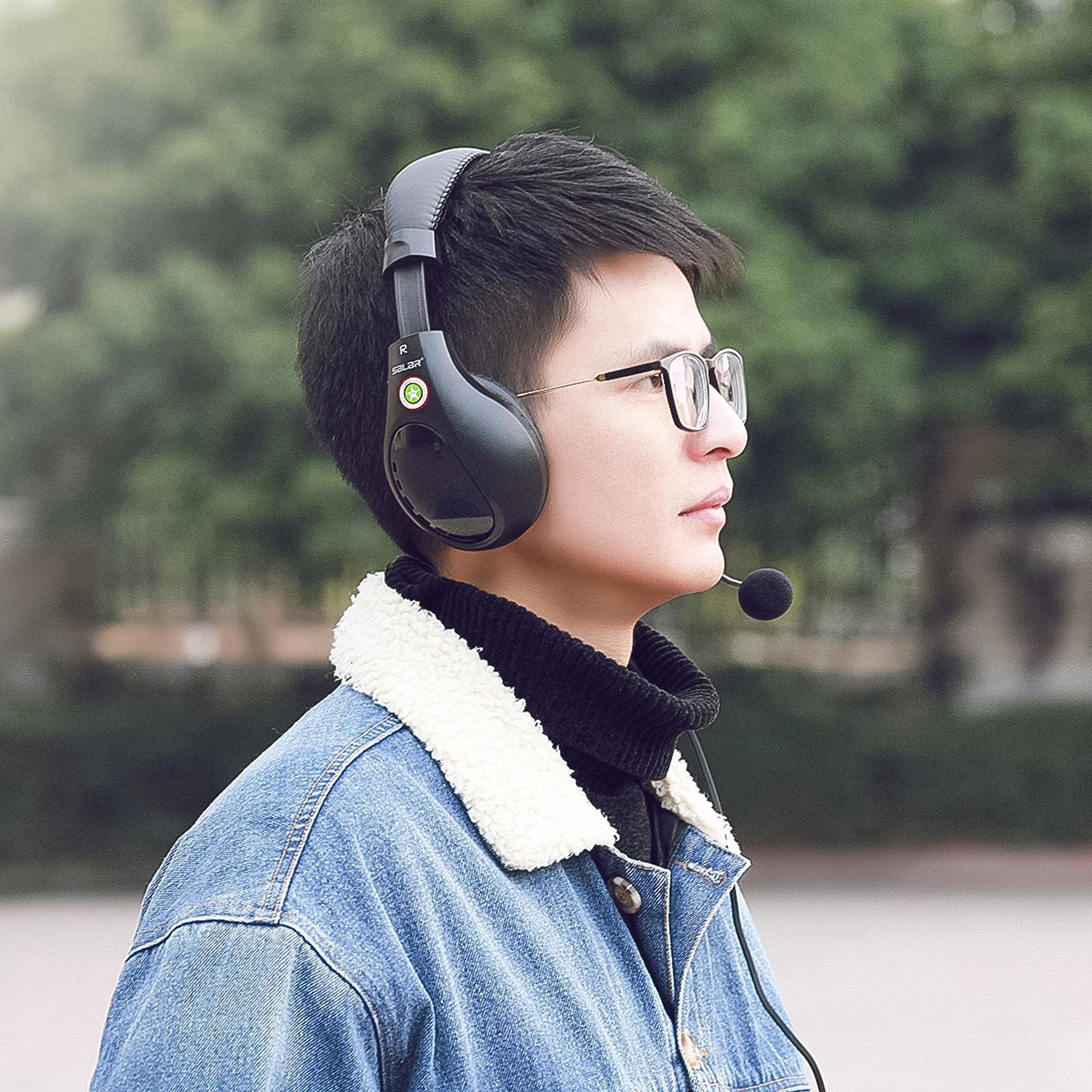 Student Headphones with Micophone Adjustable Comfortable Headset for School