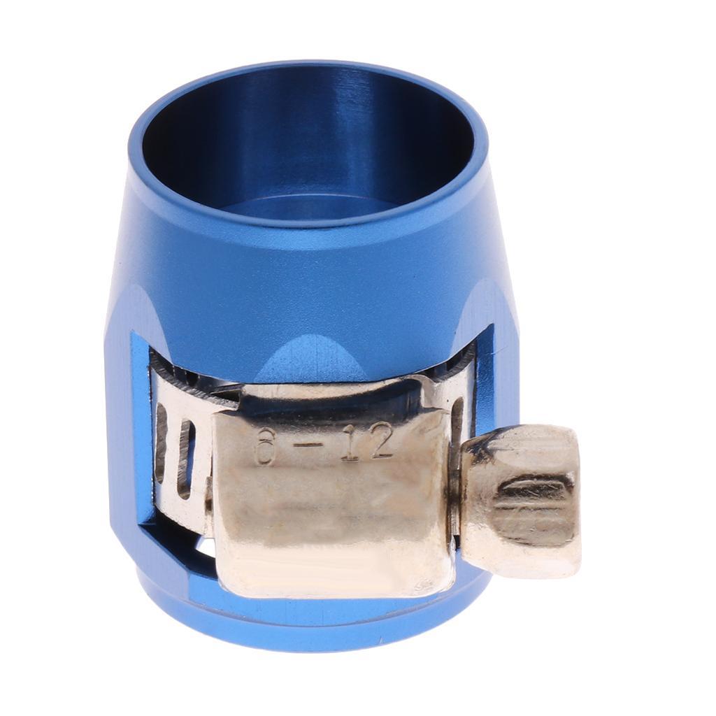 Replacement AN6 Hose End Finisher Aluminium Oil Water Pipe Clamp