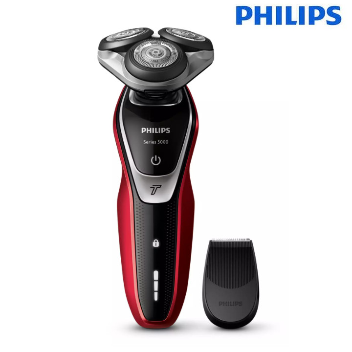 Máy cạo râu khô và ướt cao cấp Philips S5390/12 tích hợp hai lưỡi cạo Super Lift & Cut Action - Hàng Nhập Khẩu