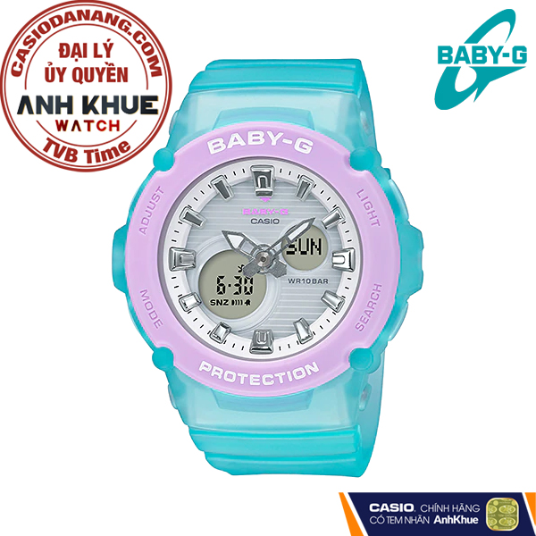 Đồng hồ nữ dây nhựa Casio Baby-G chính hãng BGA-270-2ADR (42mm)