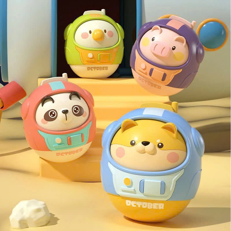 Đồ chơi lật đật phát âm thanh hình Chó Shiba con xinh xắn biết chớp mắt và có nhạc nhẹ nhàng cho bé yêu chọn màu theo ý Đồ chơi giải trí - Đồ chơi ngộ nghĩnh cho bé từ 3 tháng tuổi trở lên