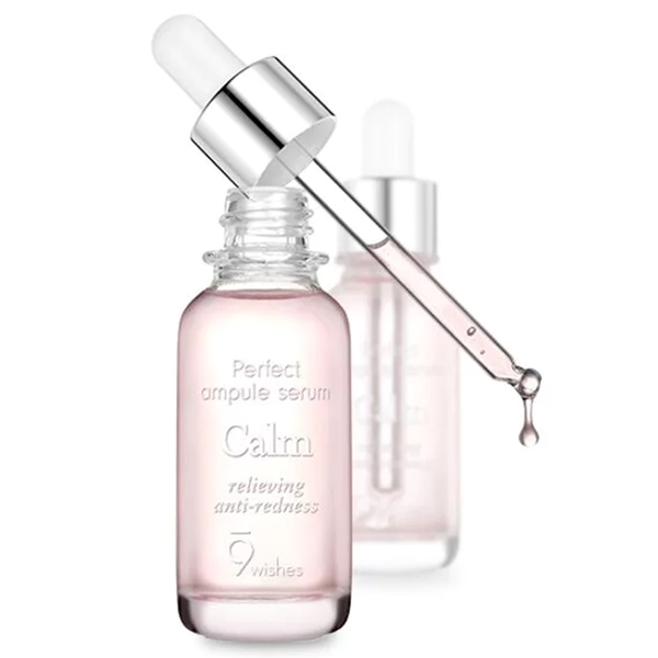 Tinh chất làm dịu da, trị mụn 9Wishes Calm Ampule Serum