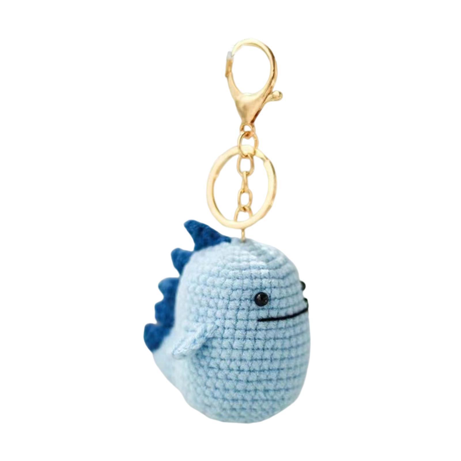 2Set DIY Owl Dinosaur Doll Crochet Kits Hand Knitting Toy Starter Crochet Your Own Crochet Kits Beginner Crochet Kits