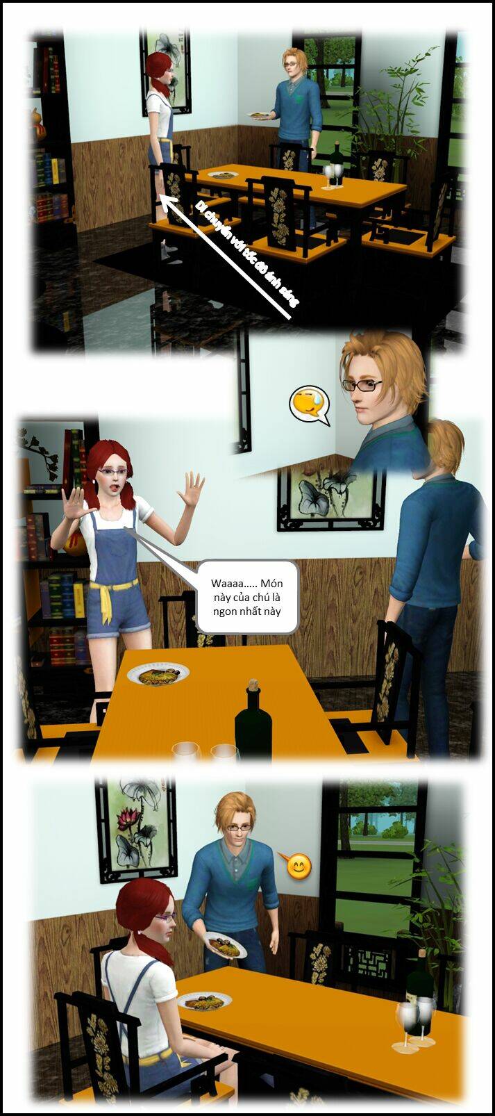 truyện sims: trở về thời đi học chapter 3 4