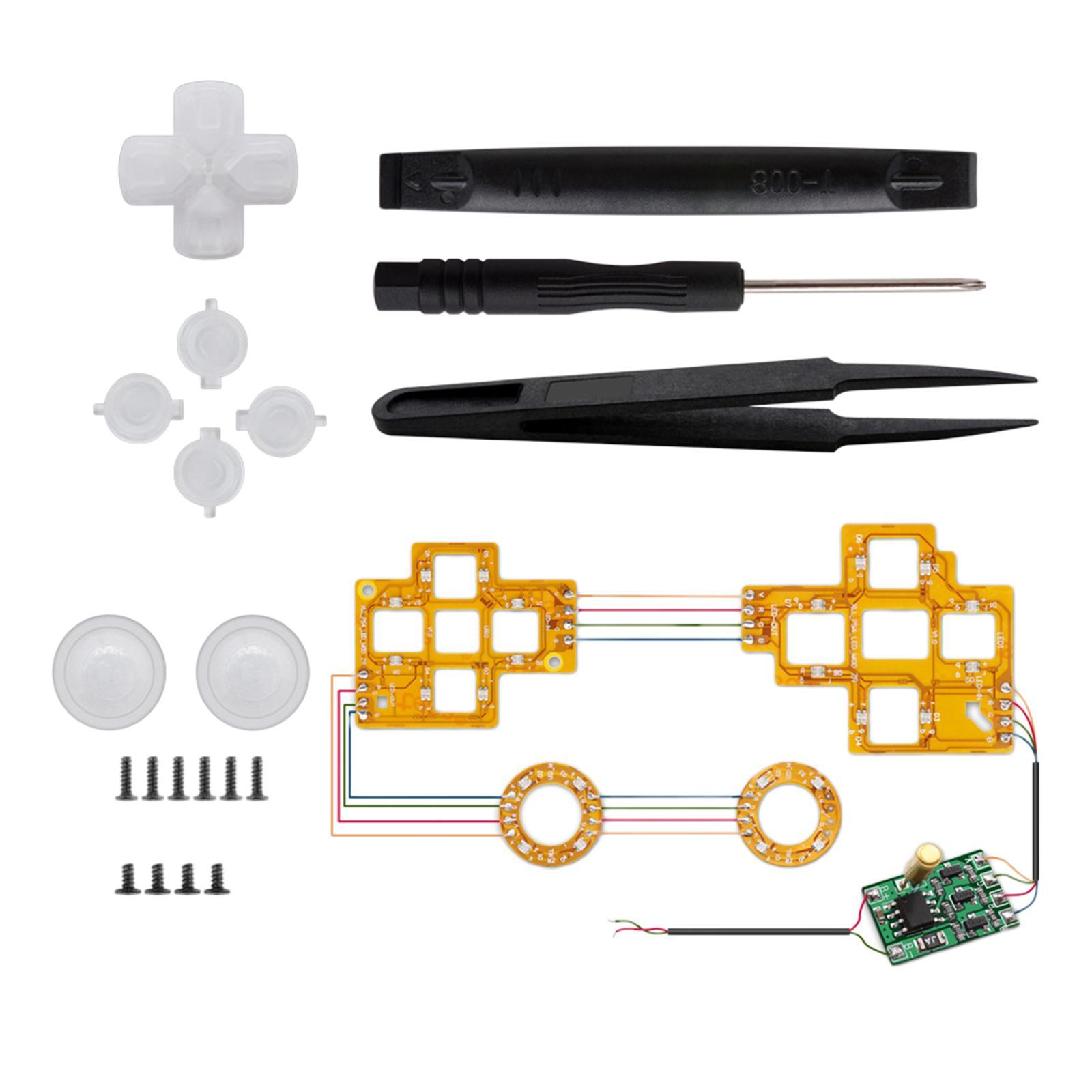Light Board LED Modes for  Wireless Controller with Cross Key Screwdriver