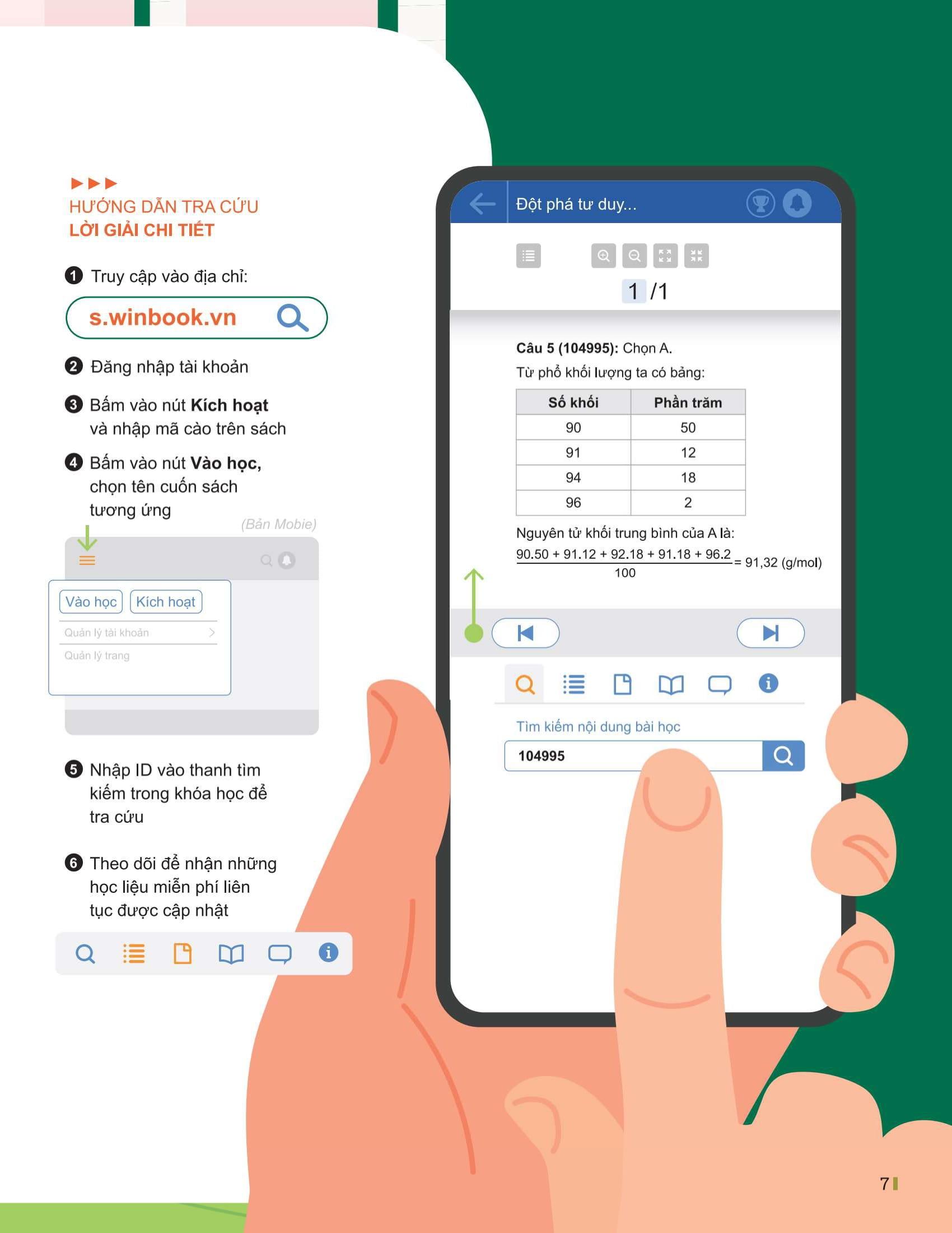 Sách - Đột Phá Tư Duy Khoa Học Tự Nhiên 7 - Tập 1