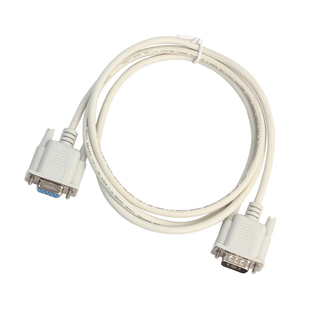 PVC RS232 Male To Female DB9 HDMI Adapter Cable Serial Port Cable