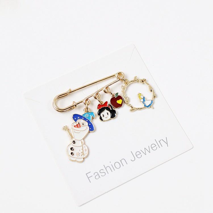 Ghim cài áo hình động vật hoạt hình dễ thương