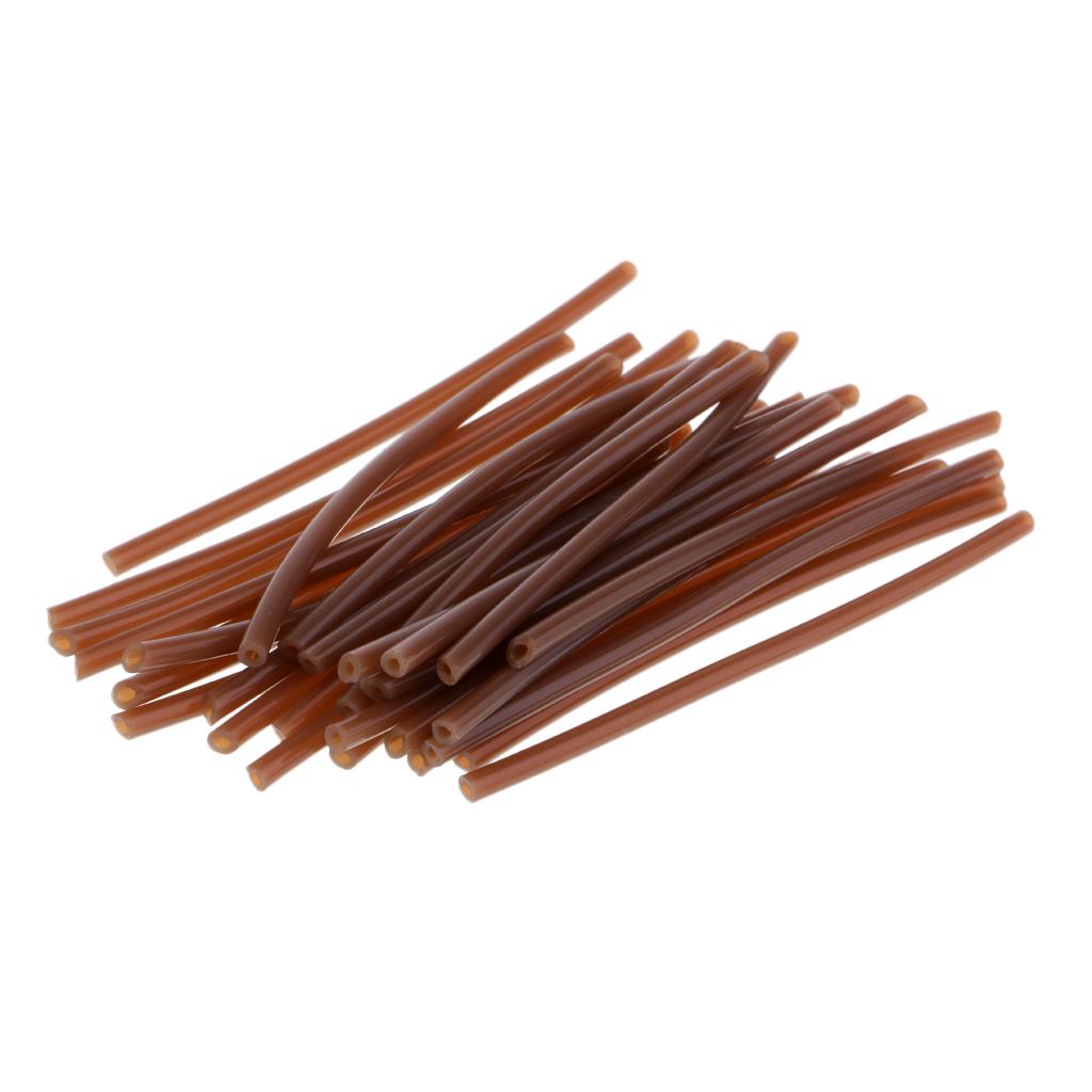 30Pcs Fishing Rigs Tube Sleeves Heat Shrink Tube for Carp Rigs Pike Fishing