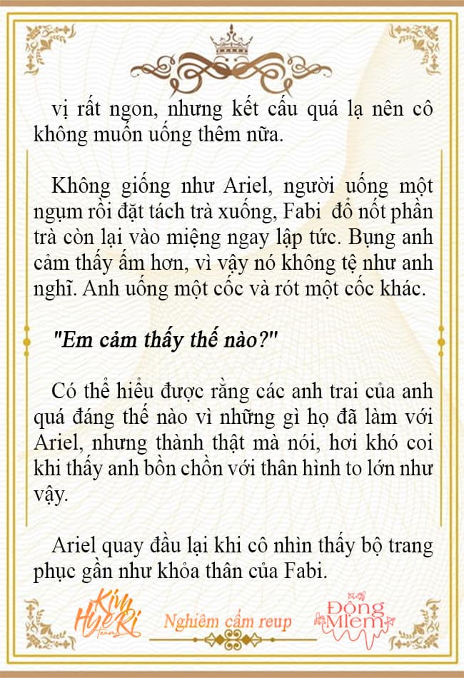 [novel 18+] ariel, thánh nữ dâm đãng chapter 47 14