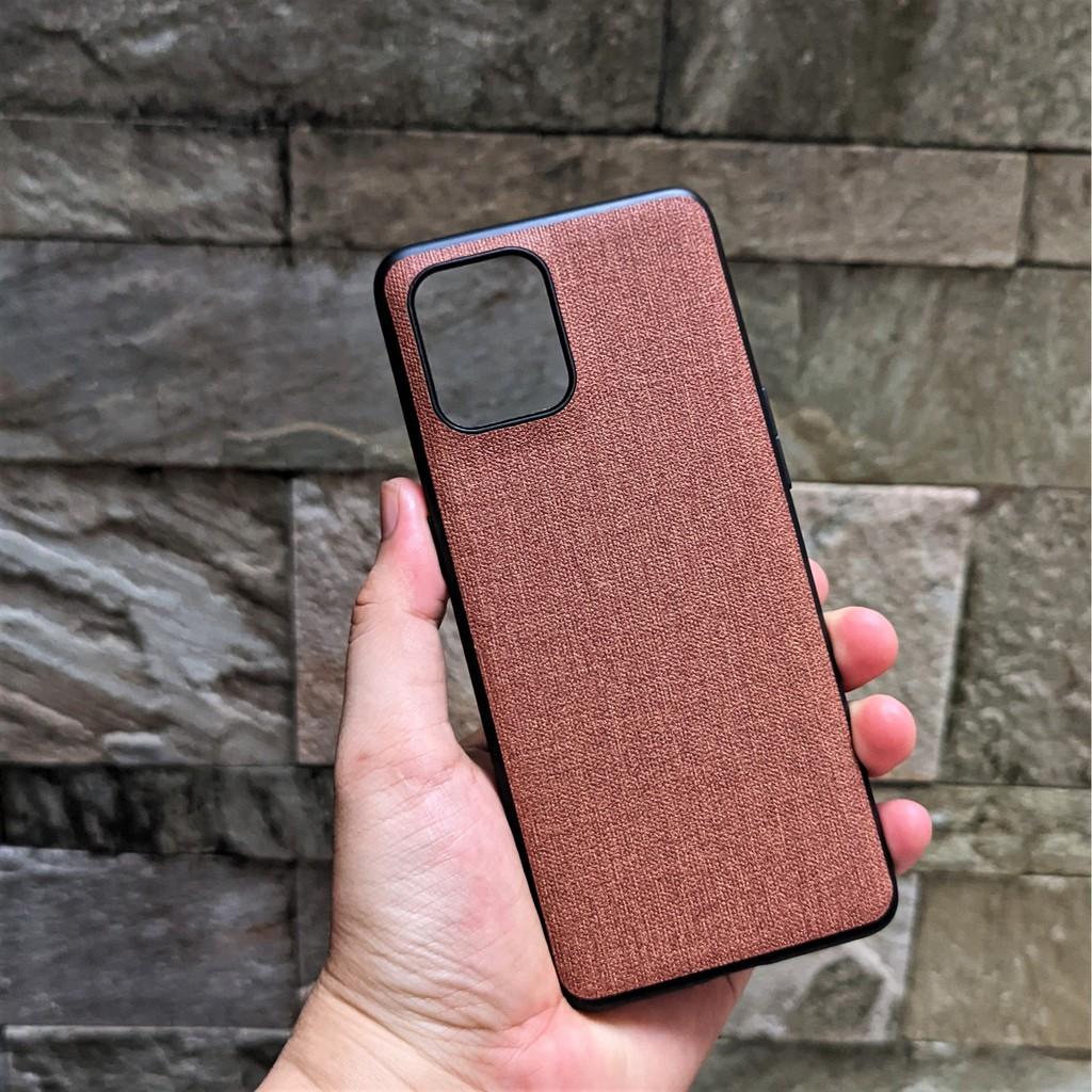 Ốp lưng Find X3,X3 Pro vân vải Jean chống bám vân tay, Nhiều màu